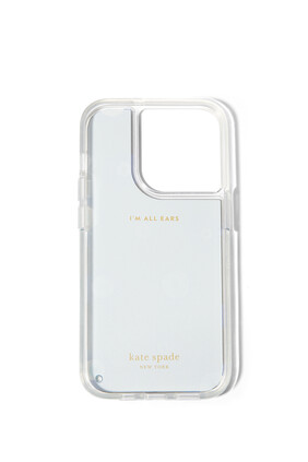 Evil Eye Liquid Glitter iPhone 14 Pro Case